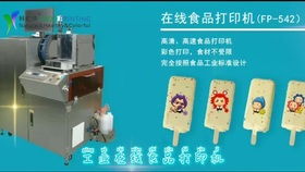 冰淇淋印字机工业食品在线打印机生产线诚招代理